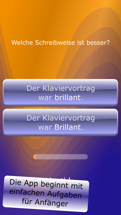 Screenshot #1 pour Groß- und Kleinschreibung 3