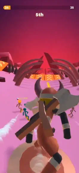 Game screenshot Stickman Snow Ride apk