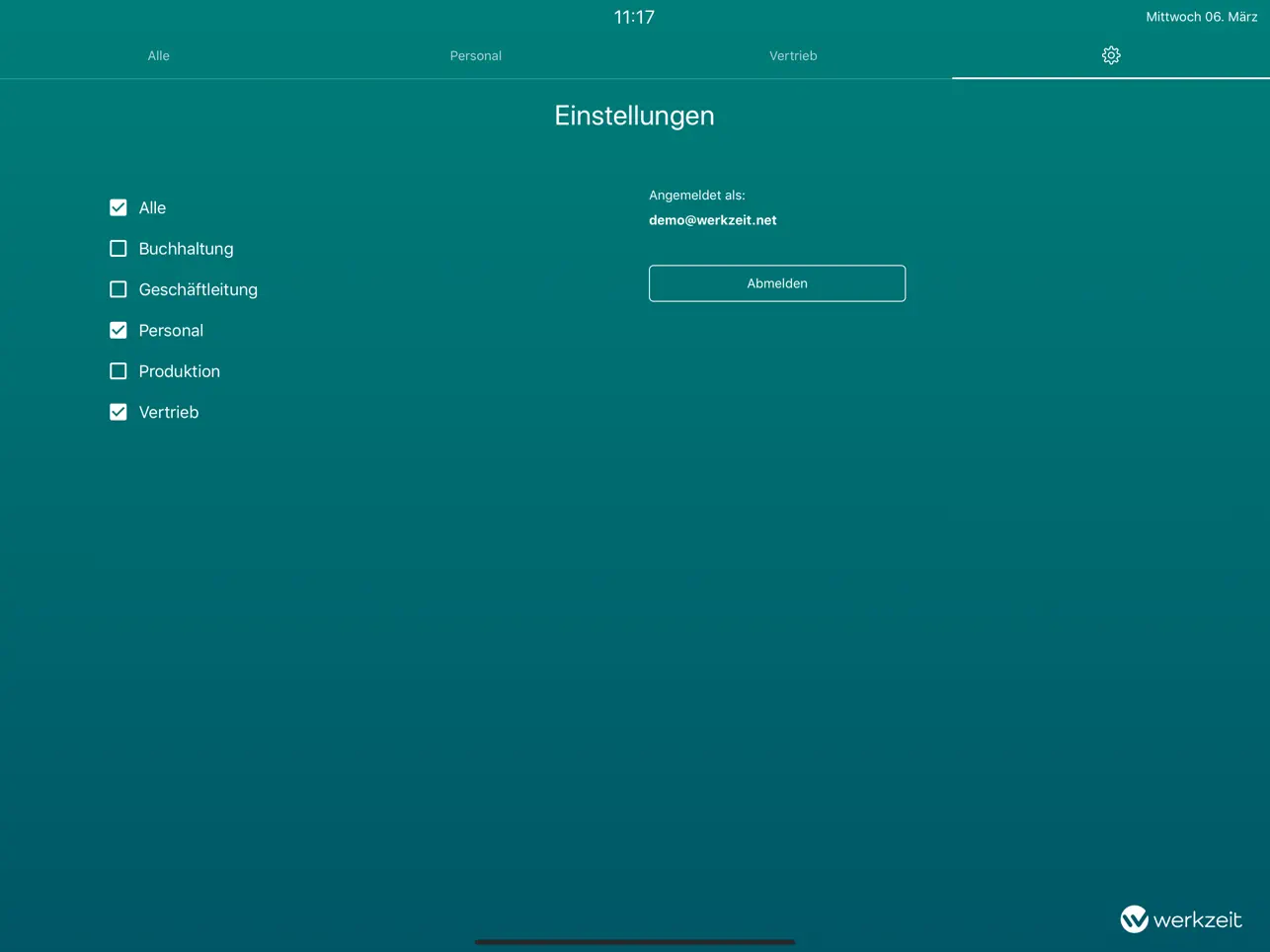 Screenshot #5 pour Werkzeit Board