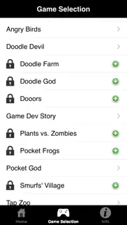 mobile cheats for ios games iPhone Captures Décran 2