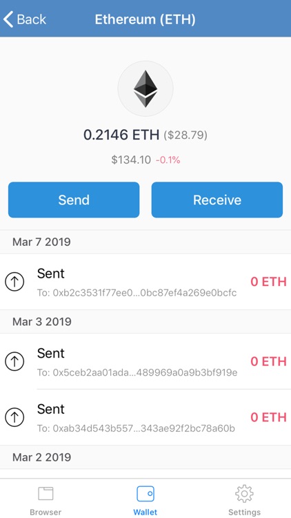 FinBlock Wallet - Ethereum screenshot-5