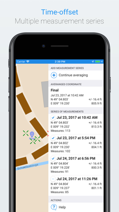GPS Averaging screenshot 4