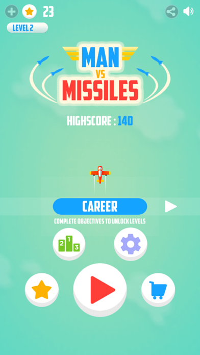 Screenshot #1 pour Man Vs. Missiles