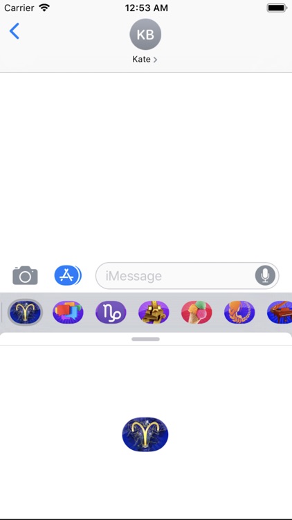 Aries-Emoji Sticker