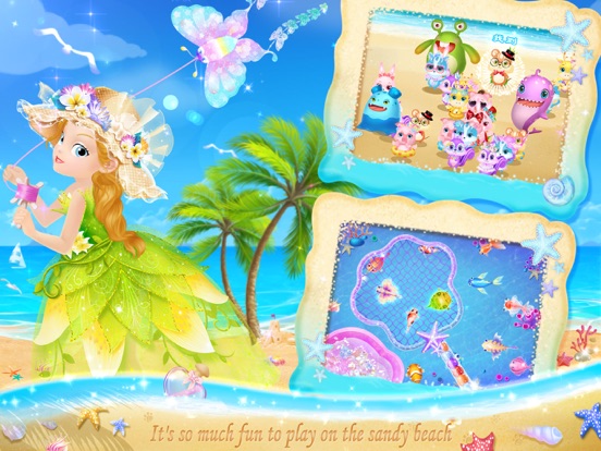 Princess Libby's Beach Day iPad screenshot