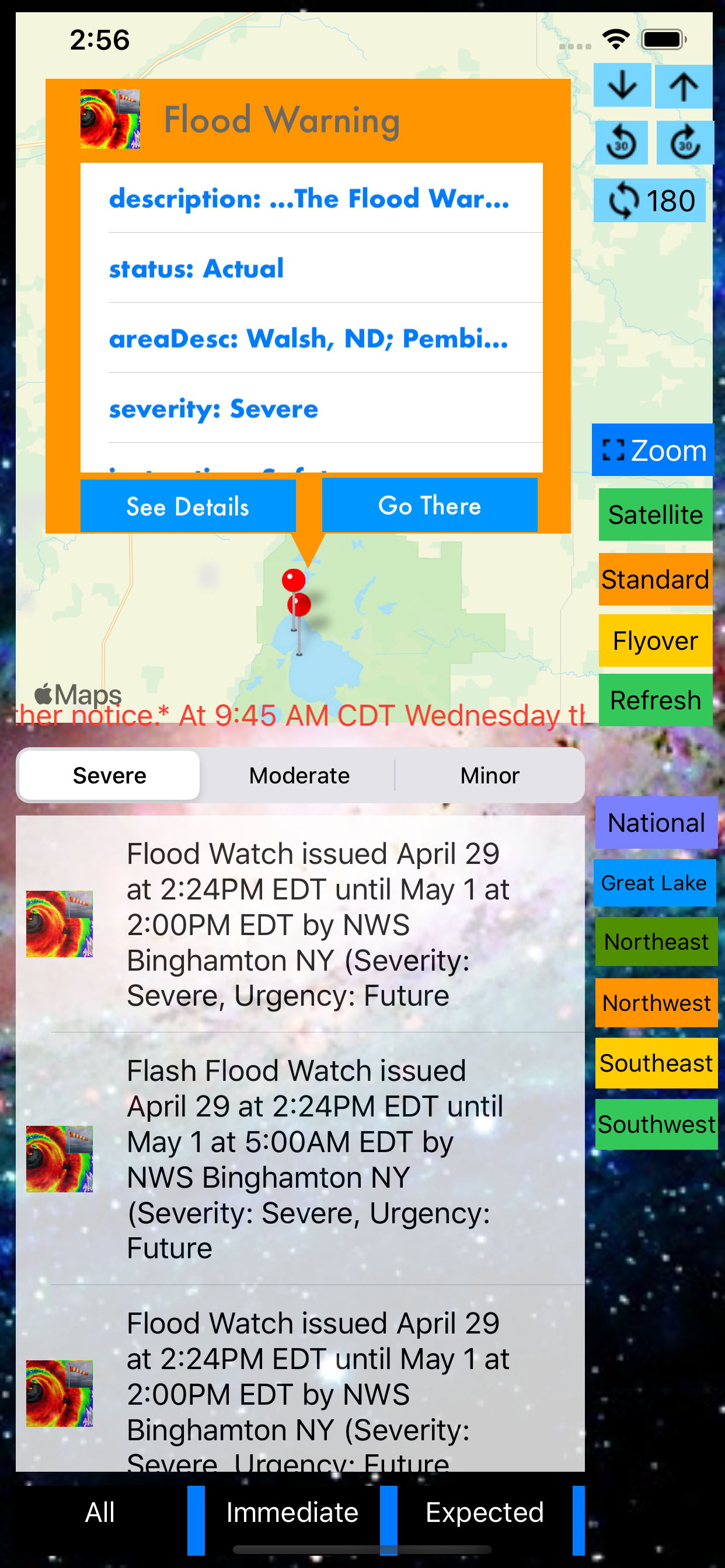 Instant NOAA Alerts 3D Lite