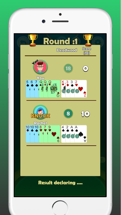 Screenshot #3 pour Gin Rummy Offline Card Game