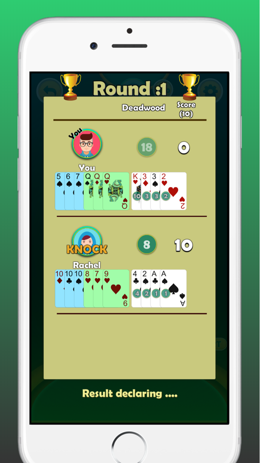 #3. Gin Rummy Offline Card Game (iOS) 由: Sandip Vala