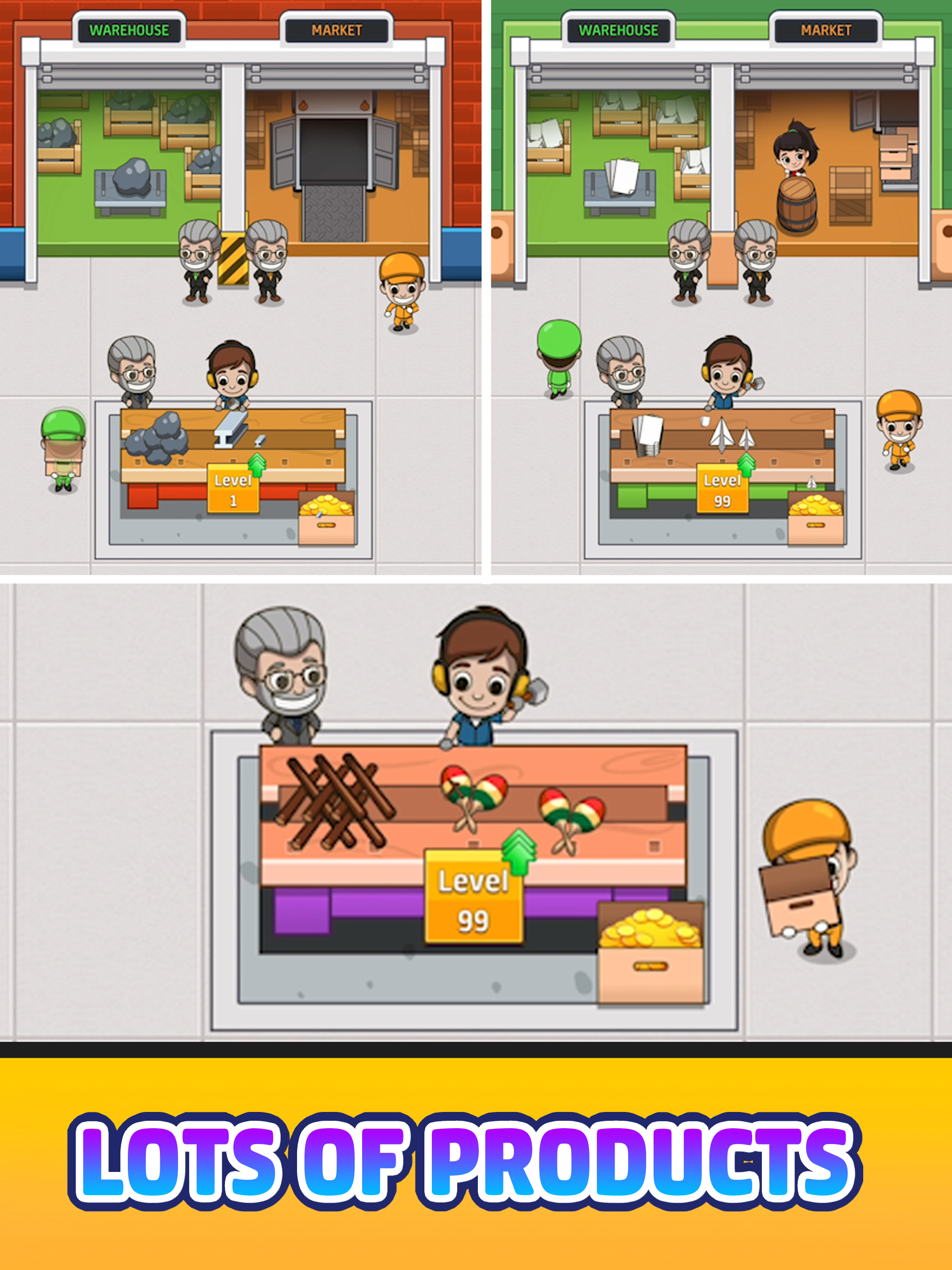 Idle Factory Tycoon: Business!