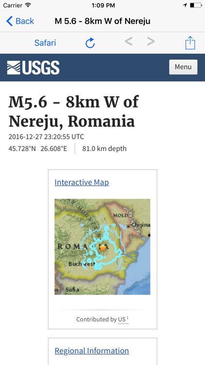 Earthquake M4.5+