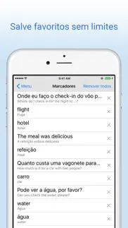 dicionário português inglês iphone screenshot 4