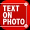 Add creative text to your pictures at few taps: