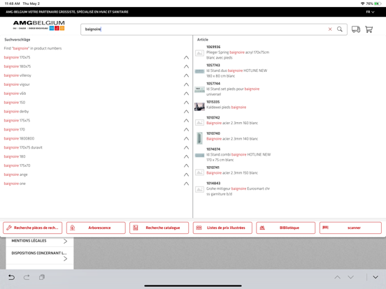 Screenshot #5 pour AMG Belgium