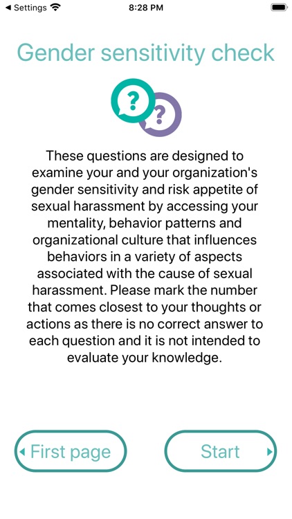 직장 내 성희롱 자가진단 screenshot-3