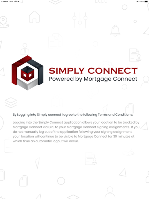 Simply Connect iPad screenshot