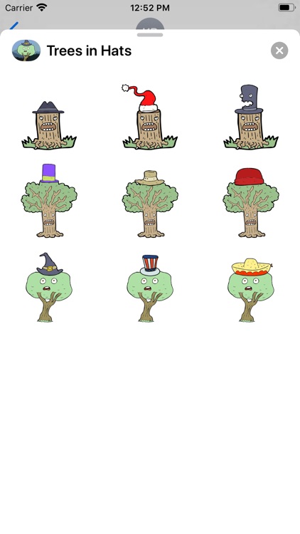 Trees in Hats