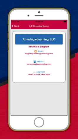 Game screenshot U.S. Citizenship Exam Review apk