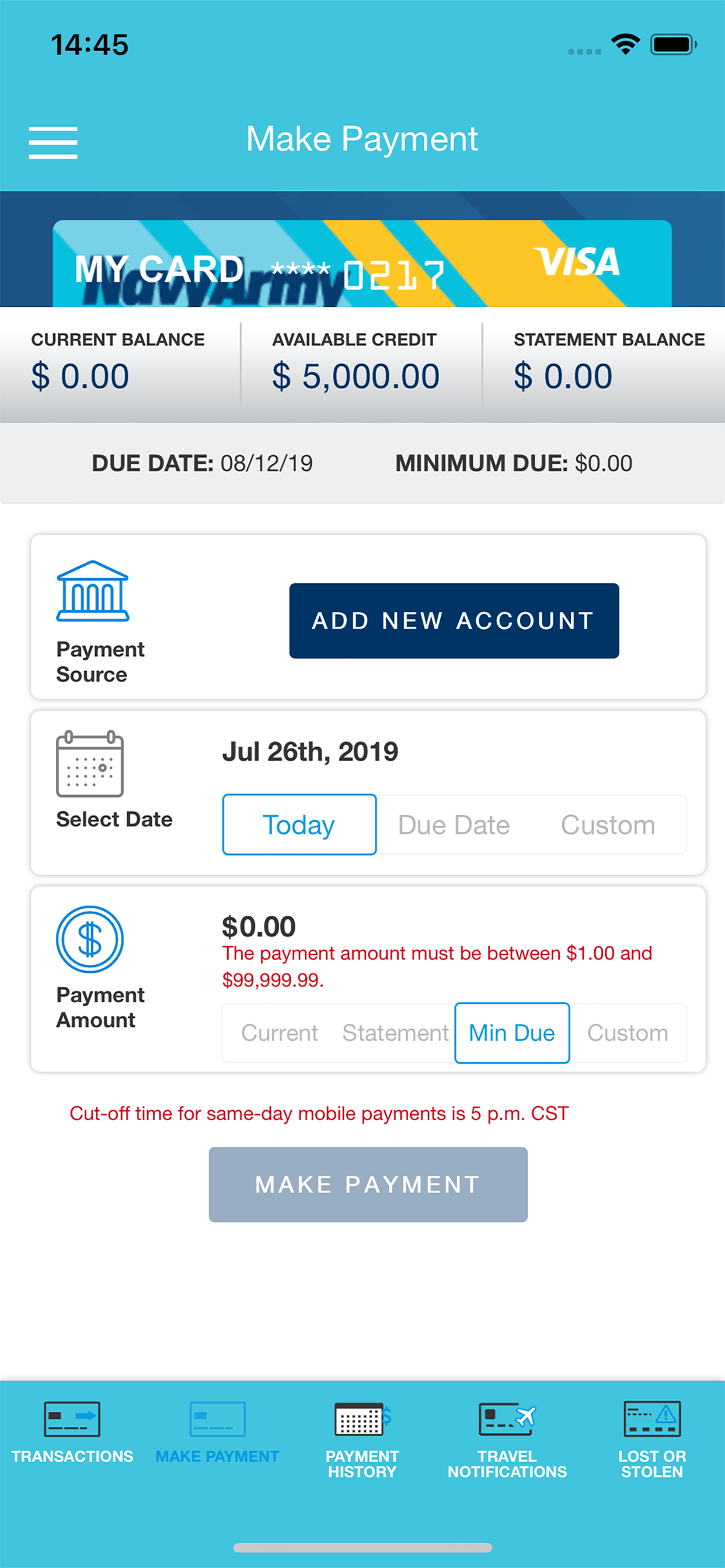 NACCU CREDIT