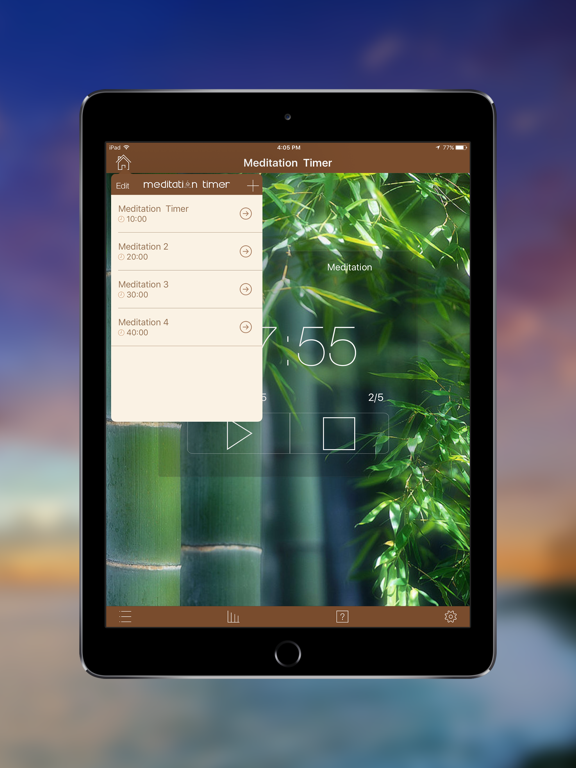 Screenshot #2 for Meditation Timer Pro for iPad