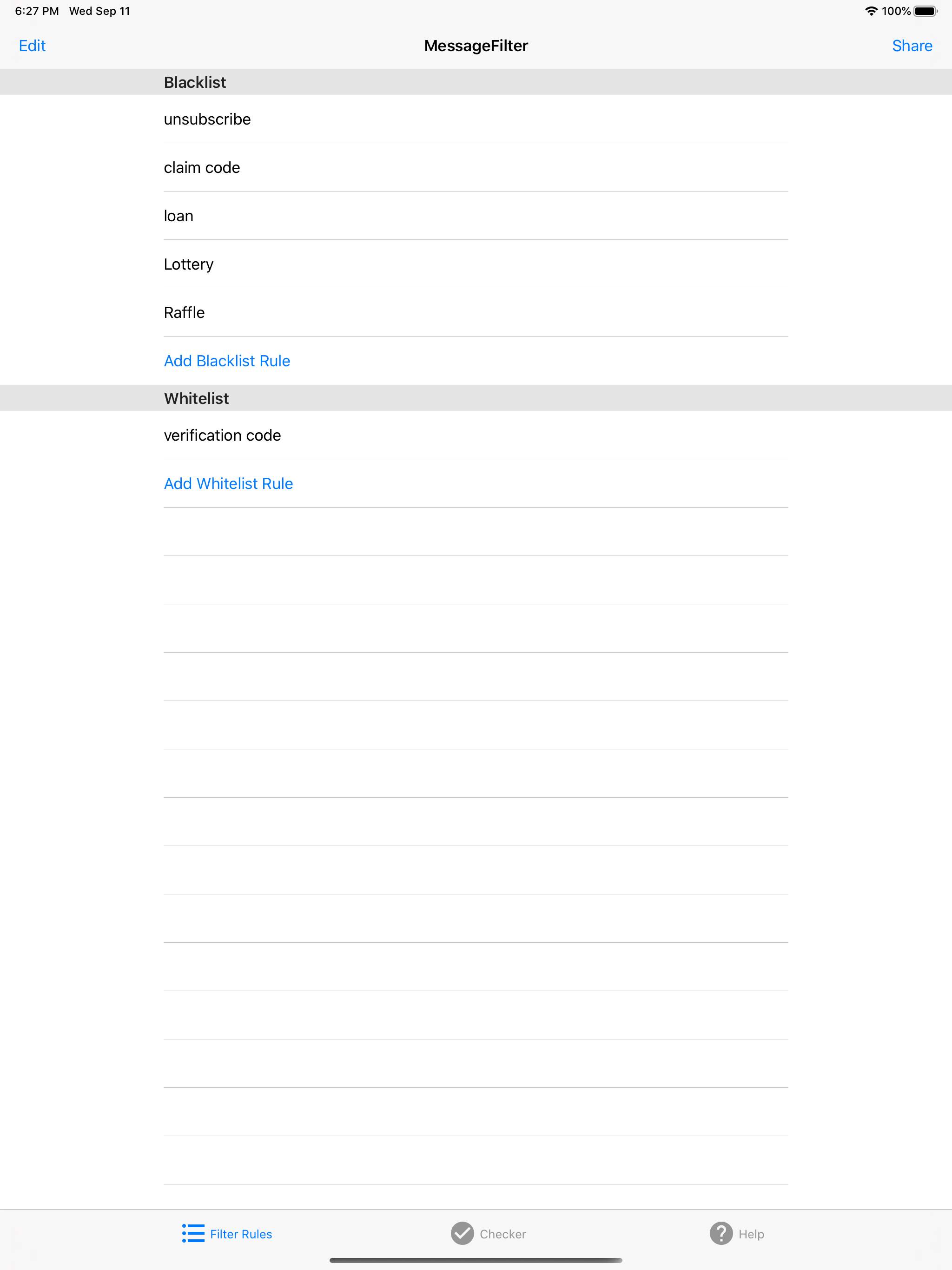 MessageFilter Pro