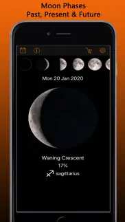 moon pro - moon phases iphone screenshot 1
