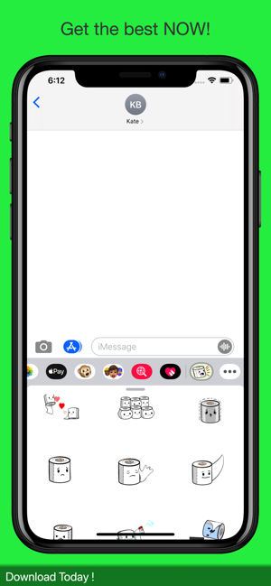 Toilet Paper Stickers Pro(圖4)-速報App