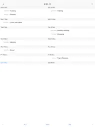 Week View Calendar ipad bilder 1