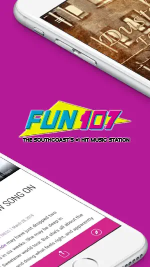 Fun 107 (WFHN) screenshot 2