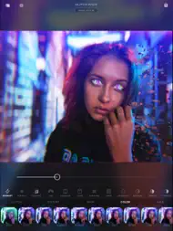 Glitch Face AI Filters ipad bilder 0