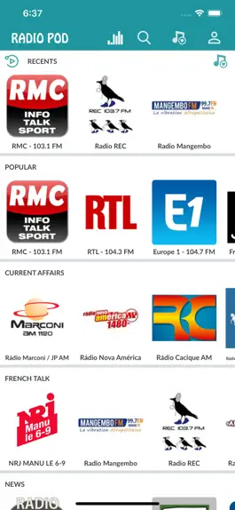 Game screenshot Radio Pod - Live Online Radio mod apk