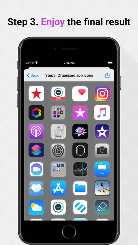 Color Harmony - Apps Organizer screenshot 5 of 5
