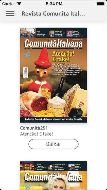 Revista Comunità Italiana