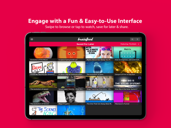 Screenshot #5 pour Brainfeed – Educational Videos