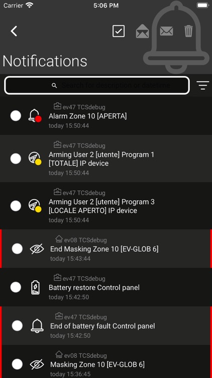 Tecnoalarm evolution