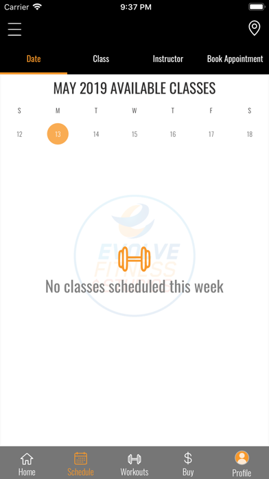 Evolve Fit USA Screenshot