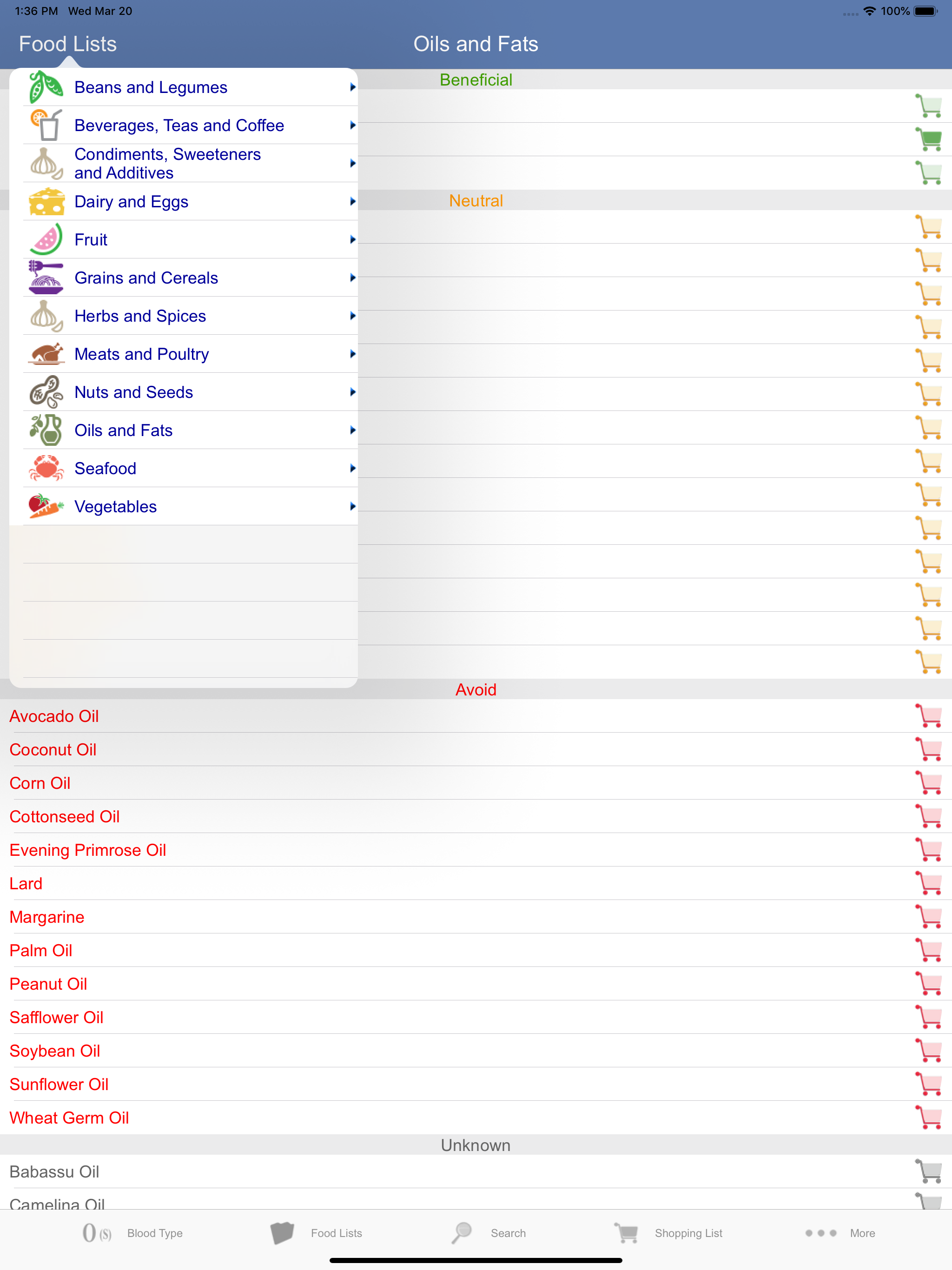 Blood Type Diet® screenshot 11