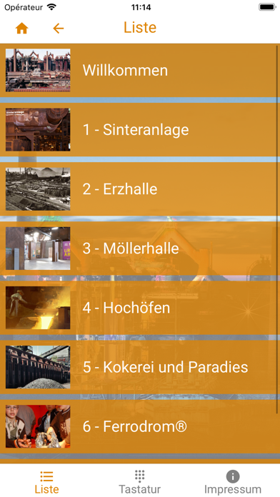 Völklinger Hütte App screenshot