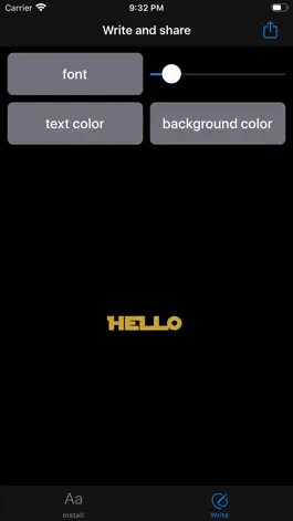 Game screenshot Fonts for Star Wars theme apk