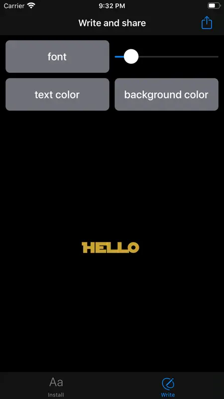 Fonts for Star Wars theme screenshot 2 of 2