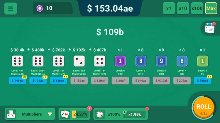 Idle Dice