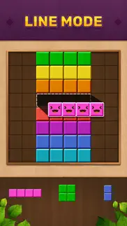 wood color block: puzzle game iphone screenshot 2
