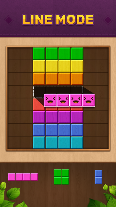Screenshot #2 pour Wood Color Block: Puzzle Game
