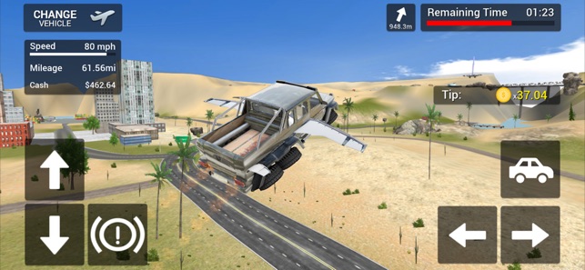 Flying Car Transport Simulator