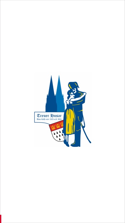 Treuer Husar Blau-Gelb