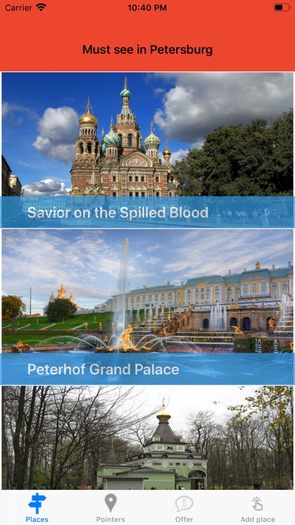 Petersburg trip sights