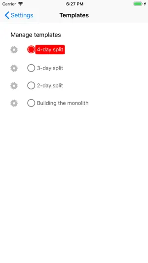 5/3/1 Workout logger - 531 screenshot 2