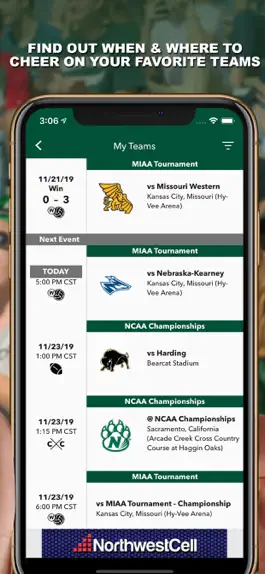 Game screenshot NW Bearcat Athletics apk
