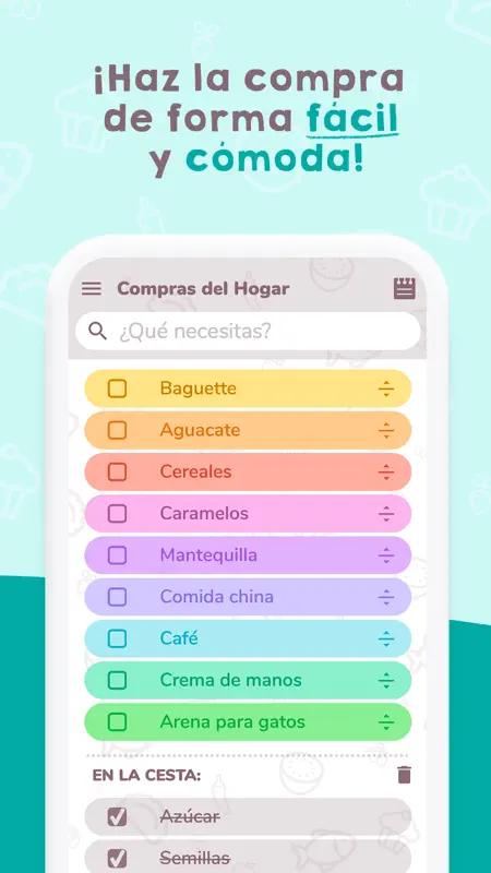 Mi lista de la compra fácil screenshot 2 of 8