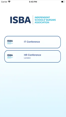 Game screenshot ISBA Events apk