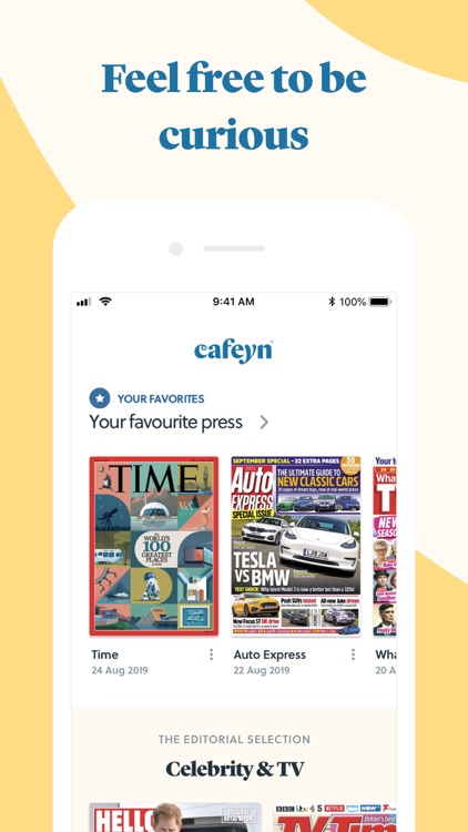 CAFEYN – News and magazine screenshot-0